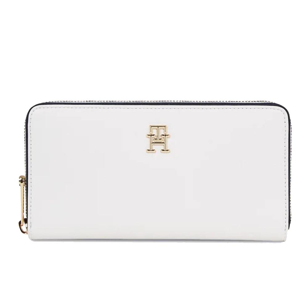 Portefeuille Blanc Femme Tommy Hilfiger Essential pas cher