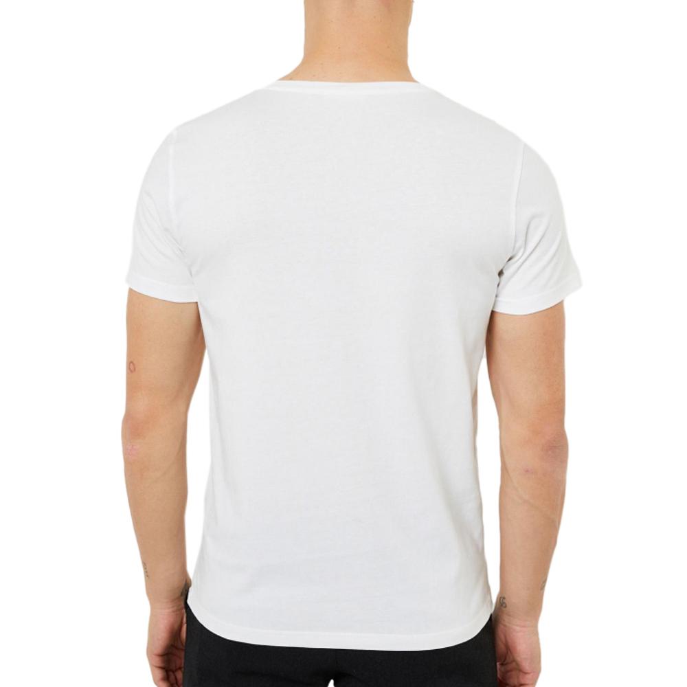 T-shirt Blanc Homme Jott Pietro 901 vue 2