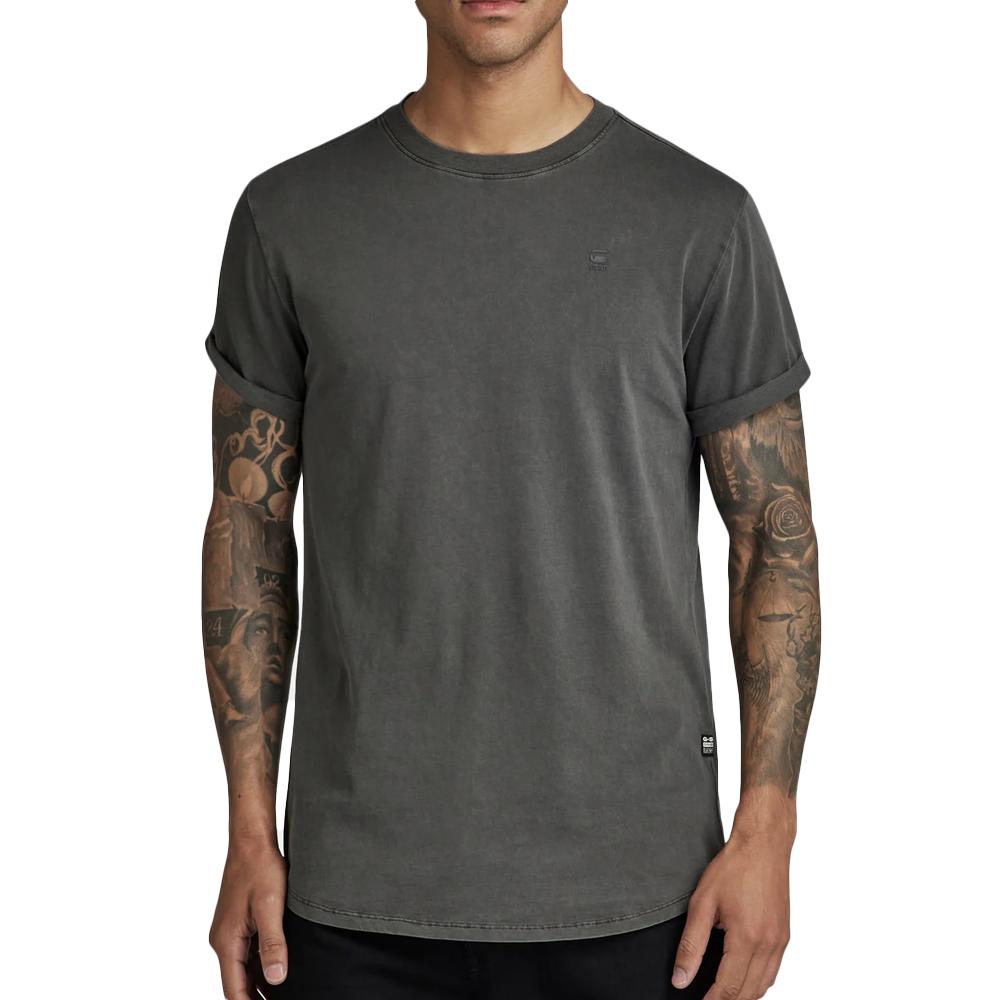 T-shirt Gris Homme G-Star Raw D16396 pas cher