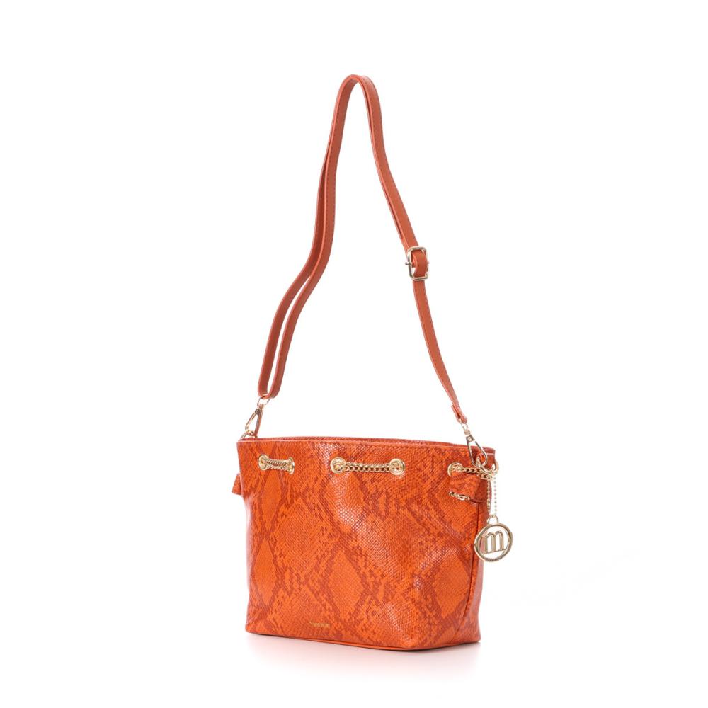 Sac Seau Orange Femme Manoukian Milly vue 3