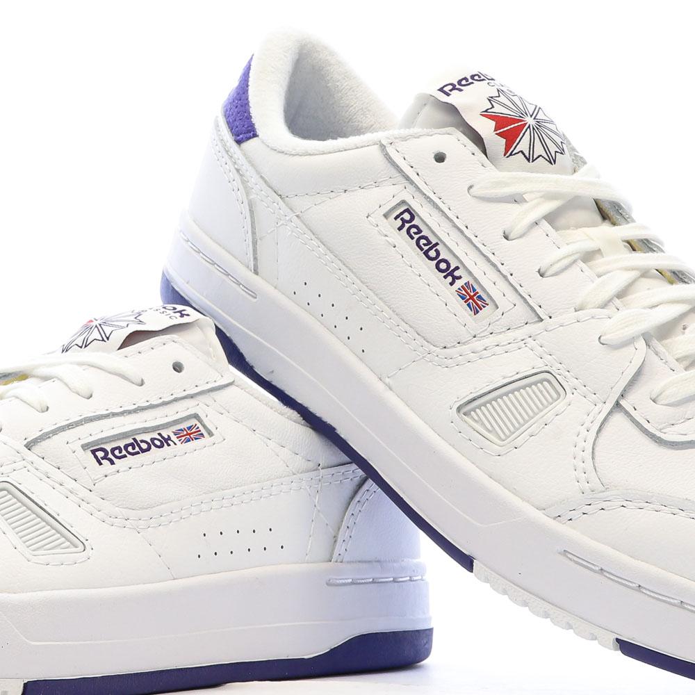 Baskets Blanc/Bleu Homme Reebok Court GY0081 vue 7