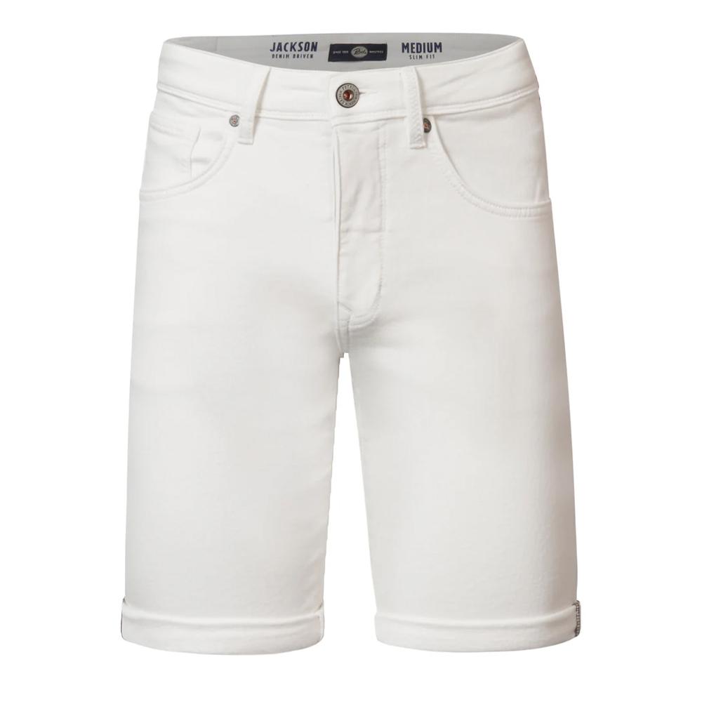 Short en Jean Blanc Homme Petrol Industries 1040 pas cher