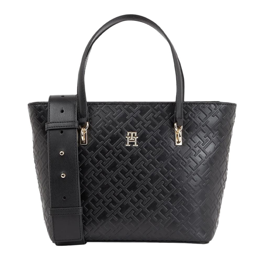 Sac à Main Noir Femme Tommy Hilfiger AW0AW16002 pas cher