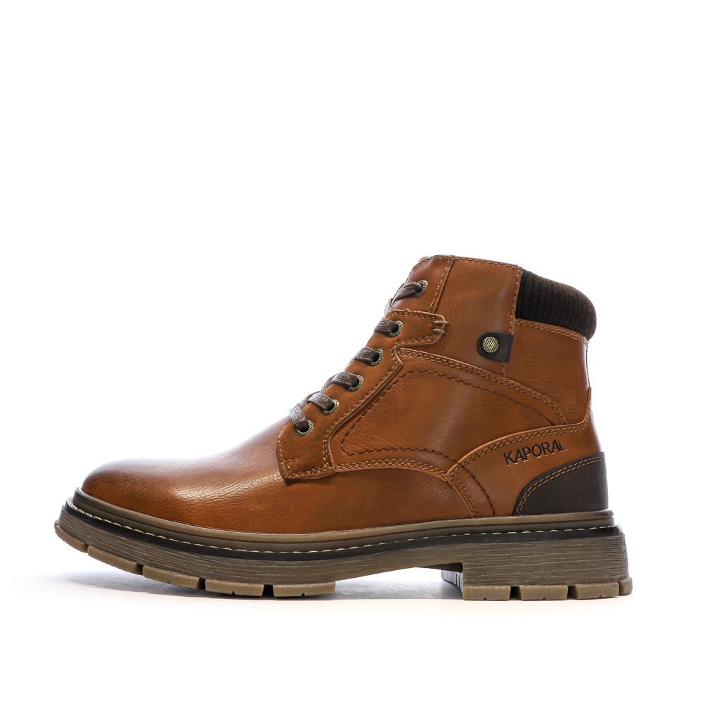 Boots Marron Homme Kaporal Fitron pas cher