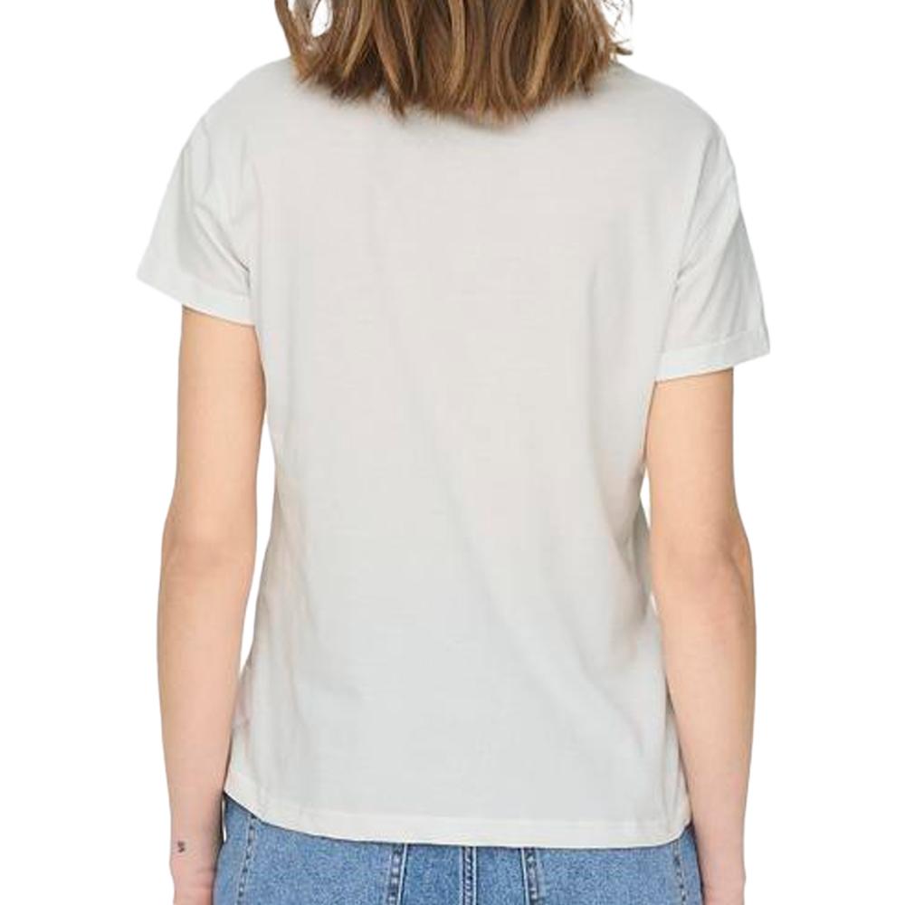 T-shirts Blanc Femme JDY License Print vue 2