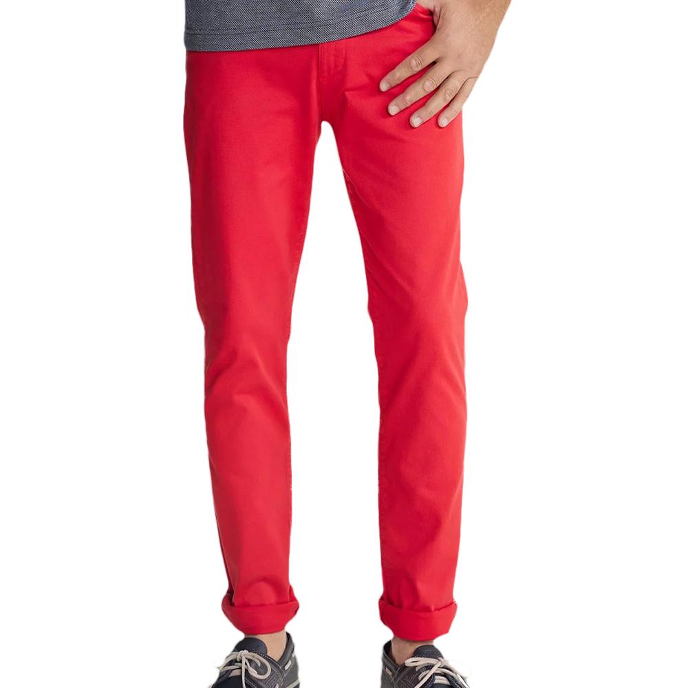 Pantalon Rouge Homme TBS Rome pas cher