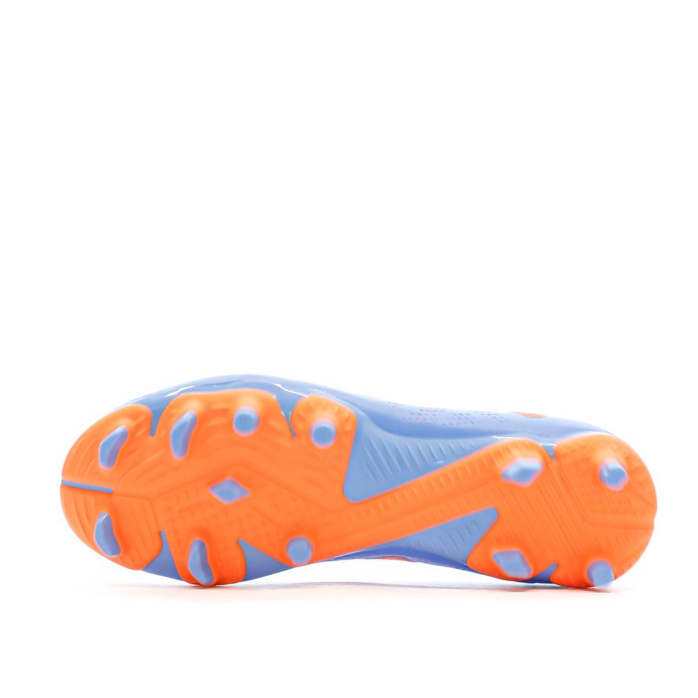 Chaussures de Football Bleu/Orange Garçon Puma Future Play vue 5