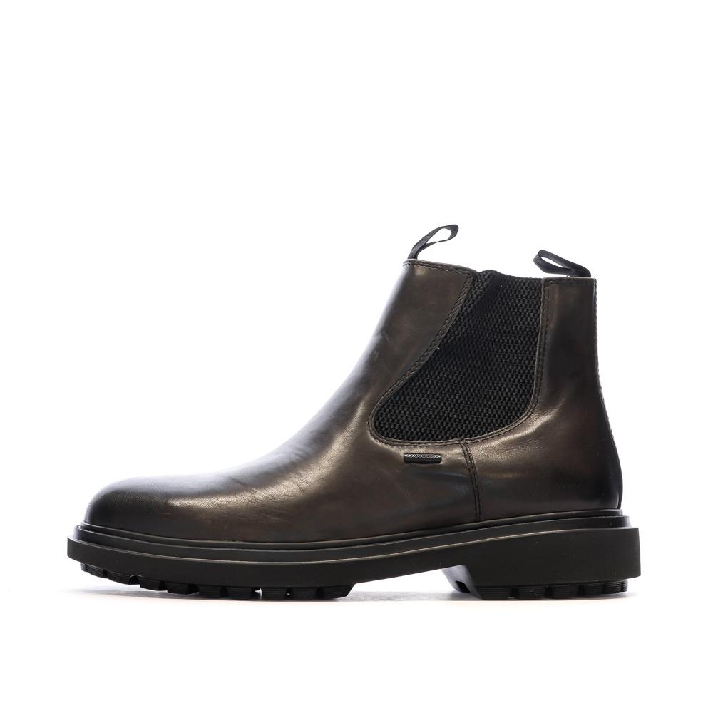 Bottines Marrons Homme Geox Faloria pas cher