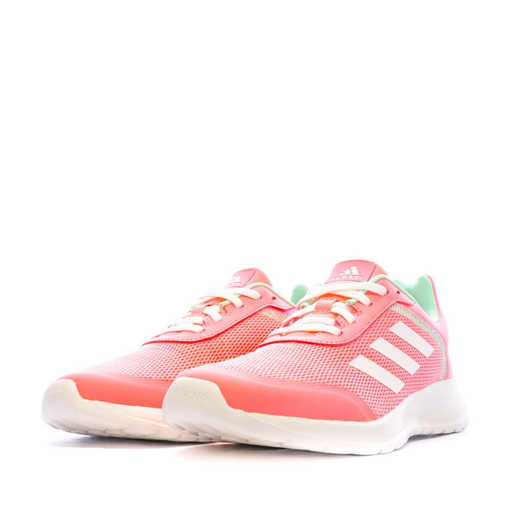 Baskets Rose Fluo Fille Adidas Tensaur Run 2.0 K vue 6