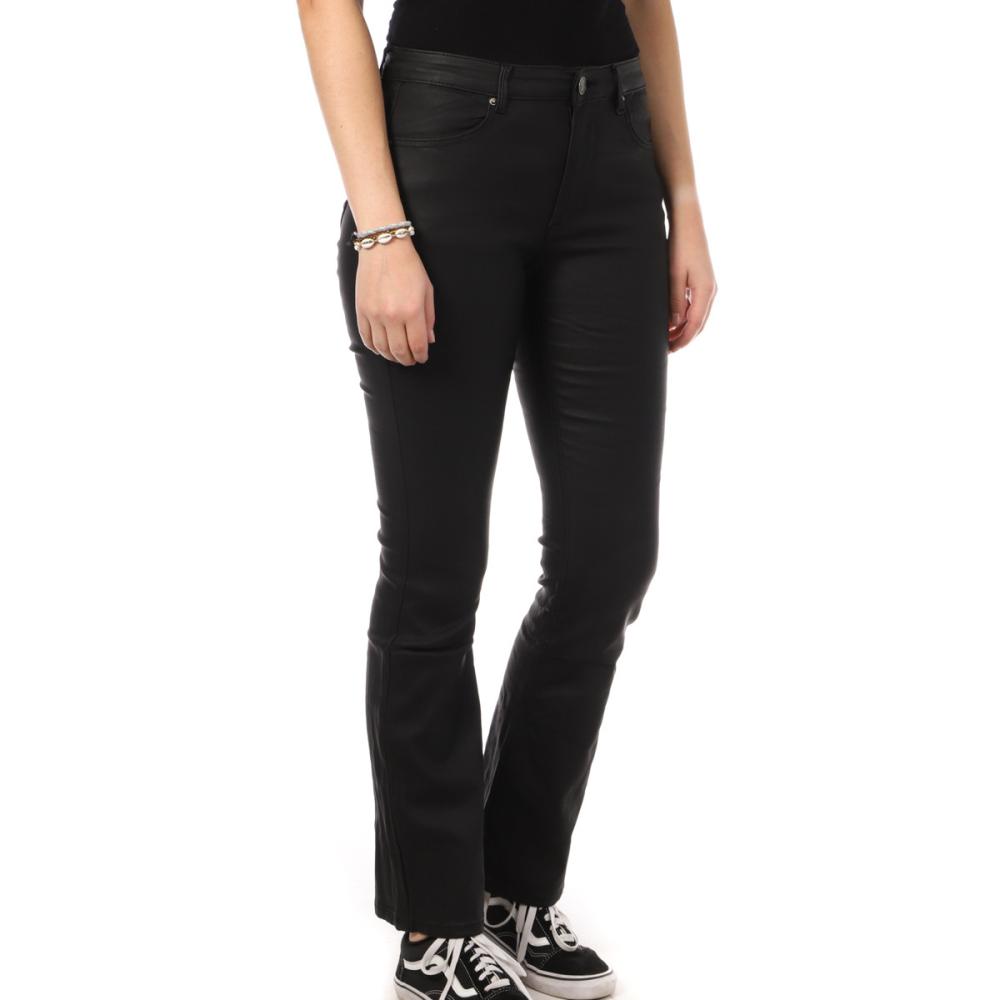 Pantalon Noir Enduit Femme Monday Premium 971 pas cher