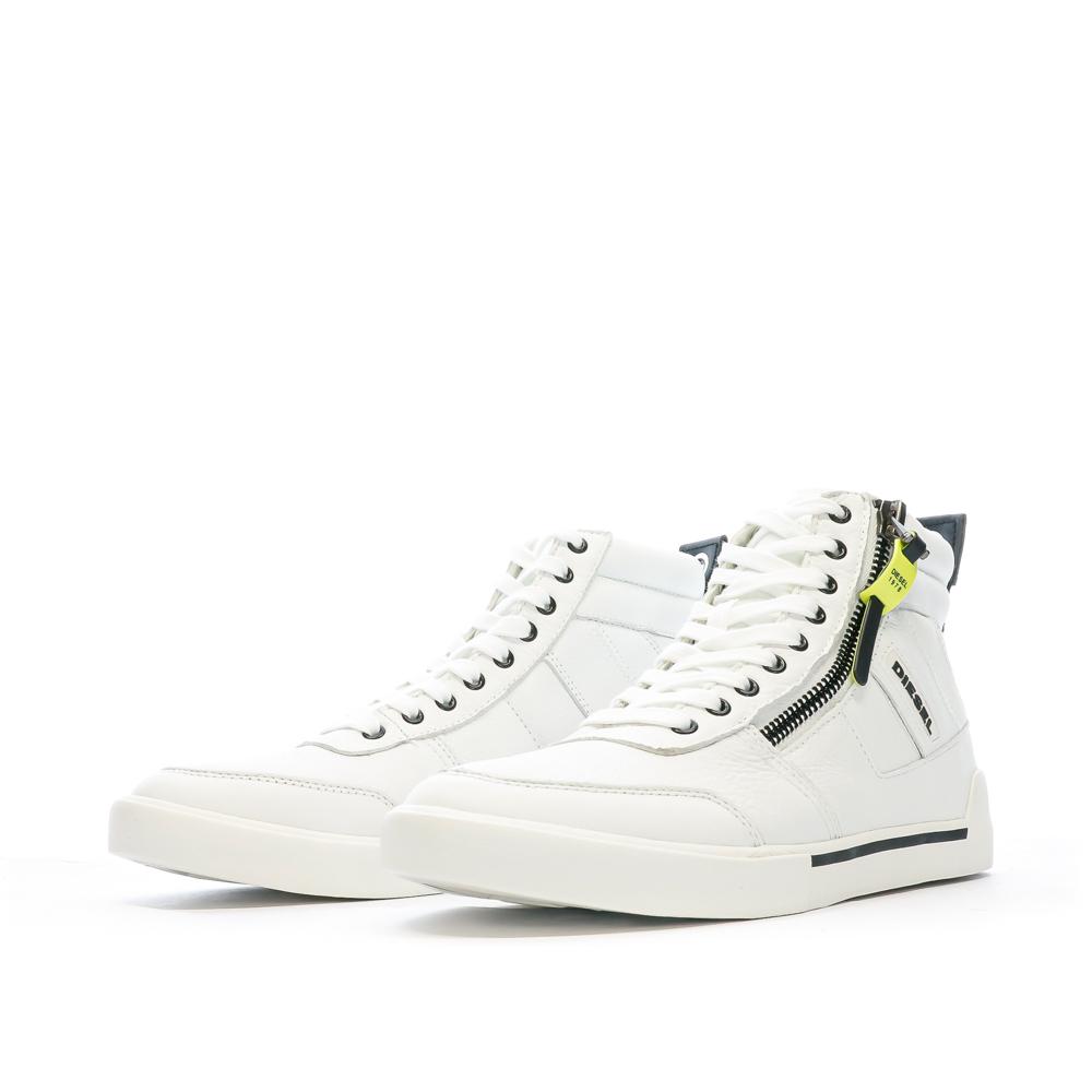 Baskets Blanches Homme Diesel Svelows vue 6