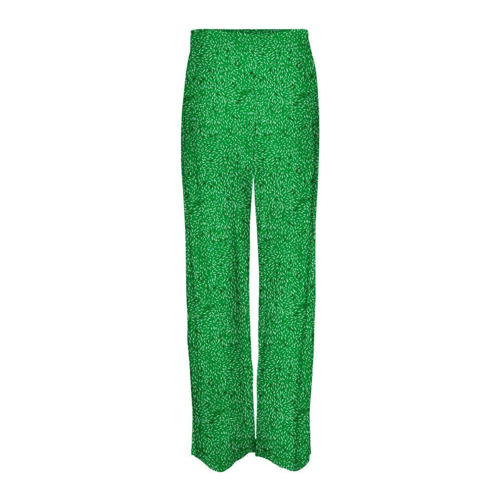 Pantalon Vert à Motifs Femme Vero Moda Easy Hw pas cher