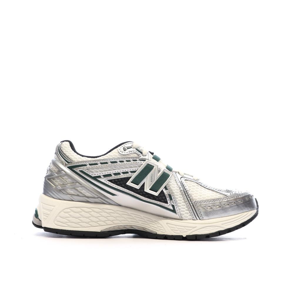 New Balance 1906 Baskets Blanc/Gris/Vert Homme vue 2