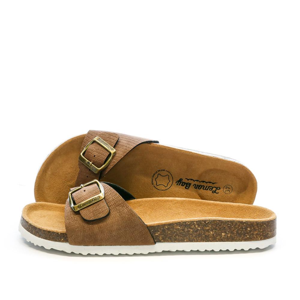 Sandales Marrons Femme Lemon Bay Bao pas cher