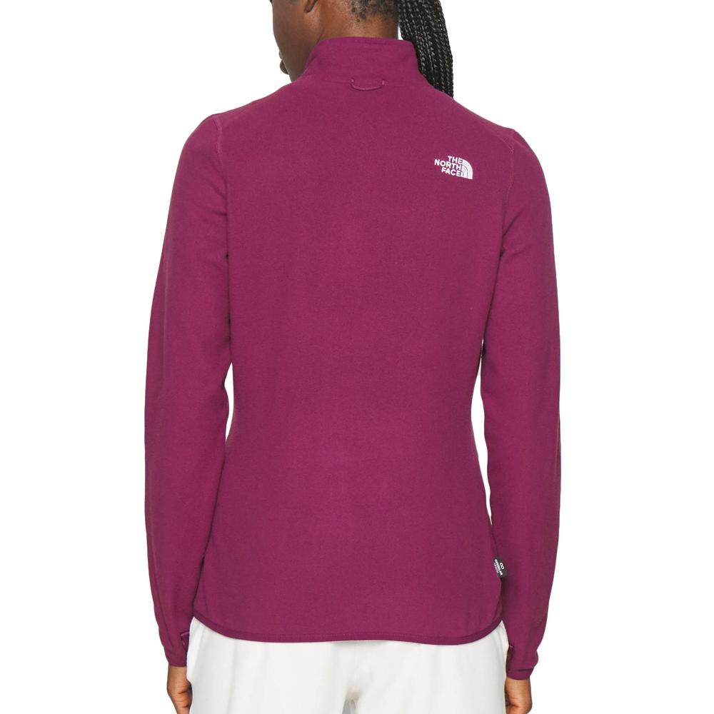 Polaire Violet Femme The North Face Glacier V11 vue 2