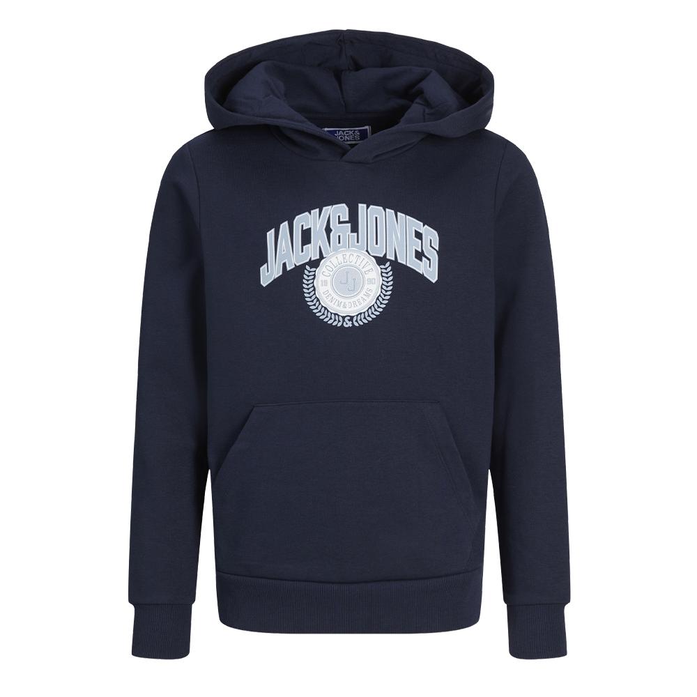 Sweat Marine Garçon Jack & Jones Kam Varsity pas cher