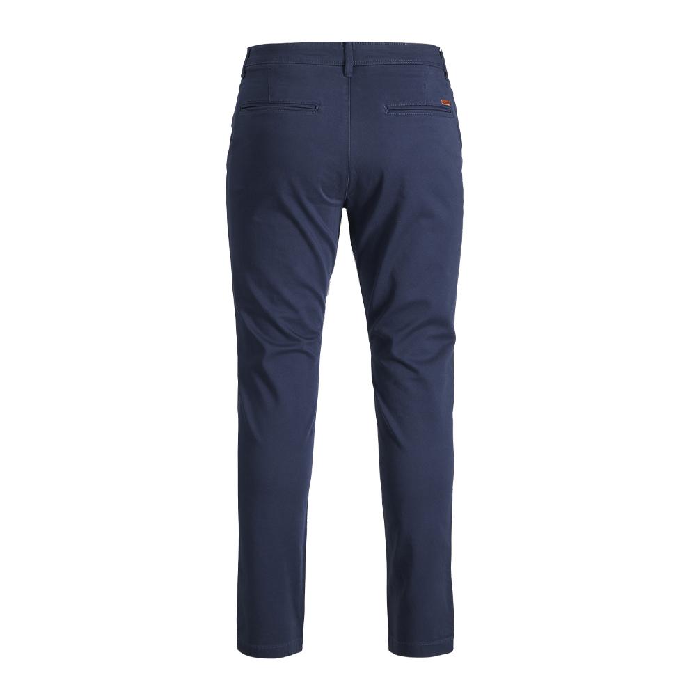 Pantalon chino Marine Homme Jack & Jones Marco vue 2