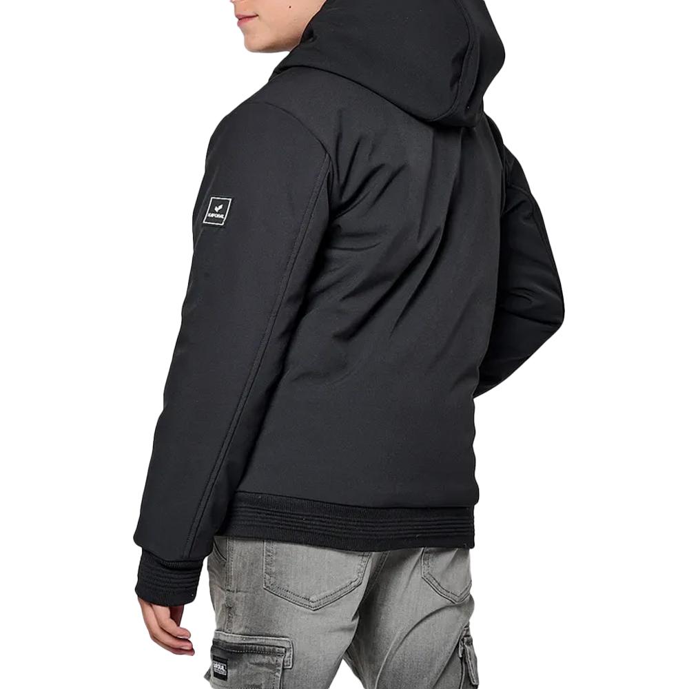 Blouson Noir Garçon Kaporal MOYERH24 vue 2