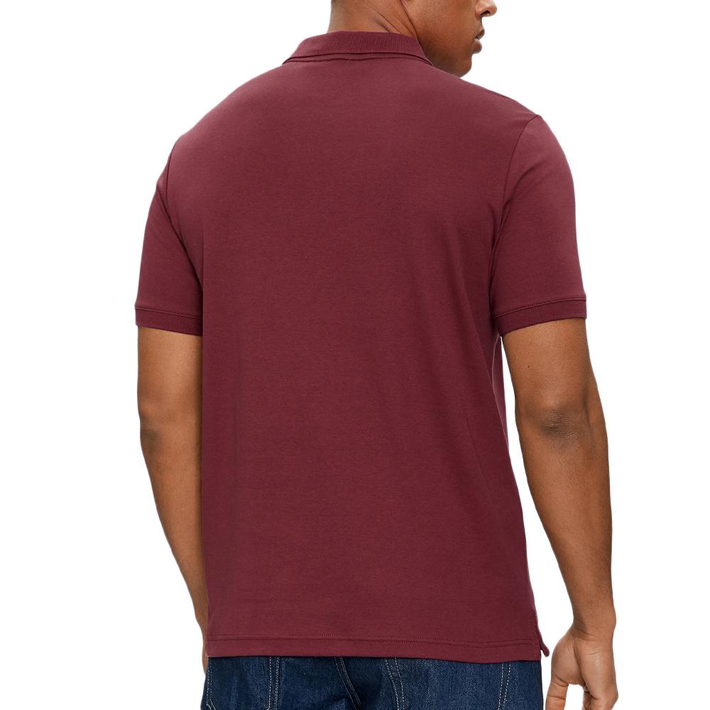 Polo Bordeaux Homme Calvin Klein Jeans K10K111657 vue 2