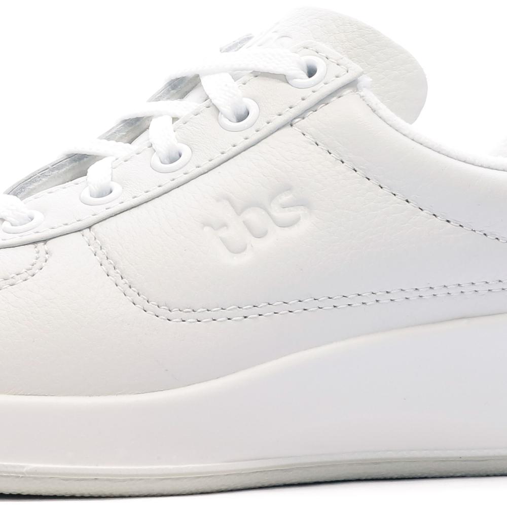 Chaussures Blanches en cuir femme TBS Brandy vue 7