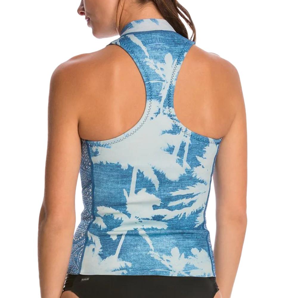 Gilet Bleu Surf Femme Billabong Capsule vue 2