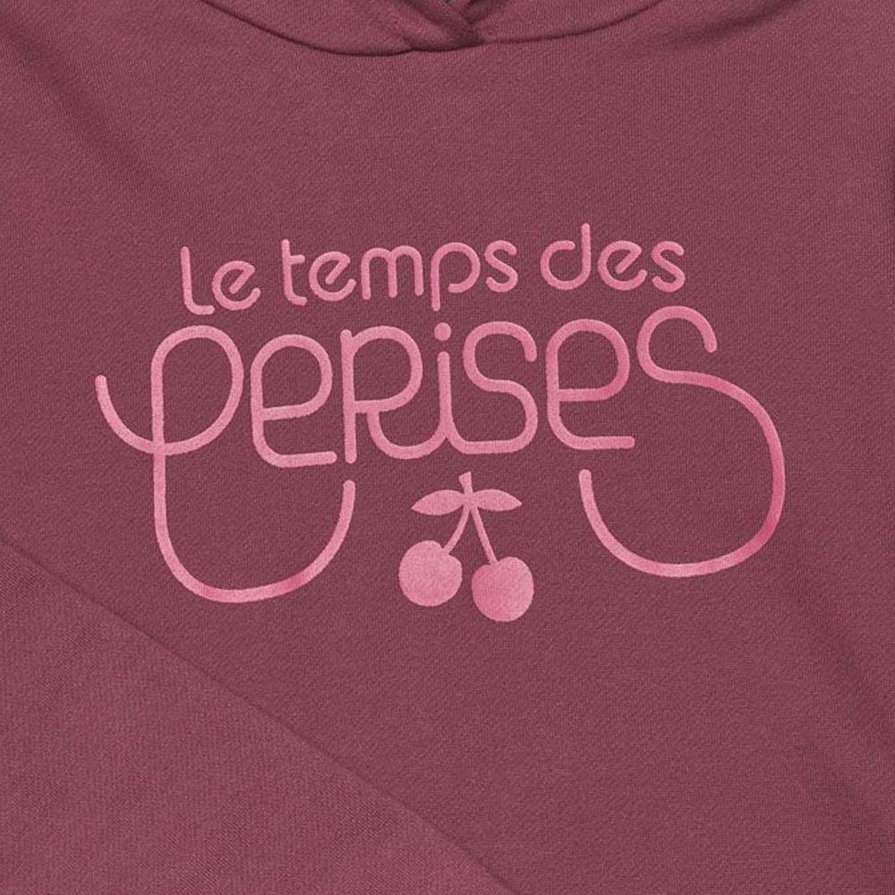 Sweat Bordeaux Fille Le Temps Des Cerises Celiagi vue 3