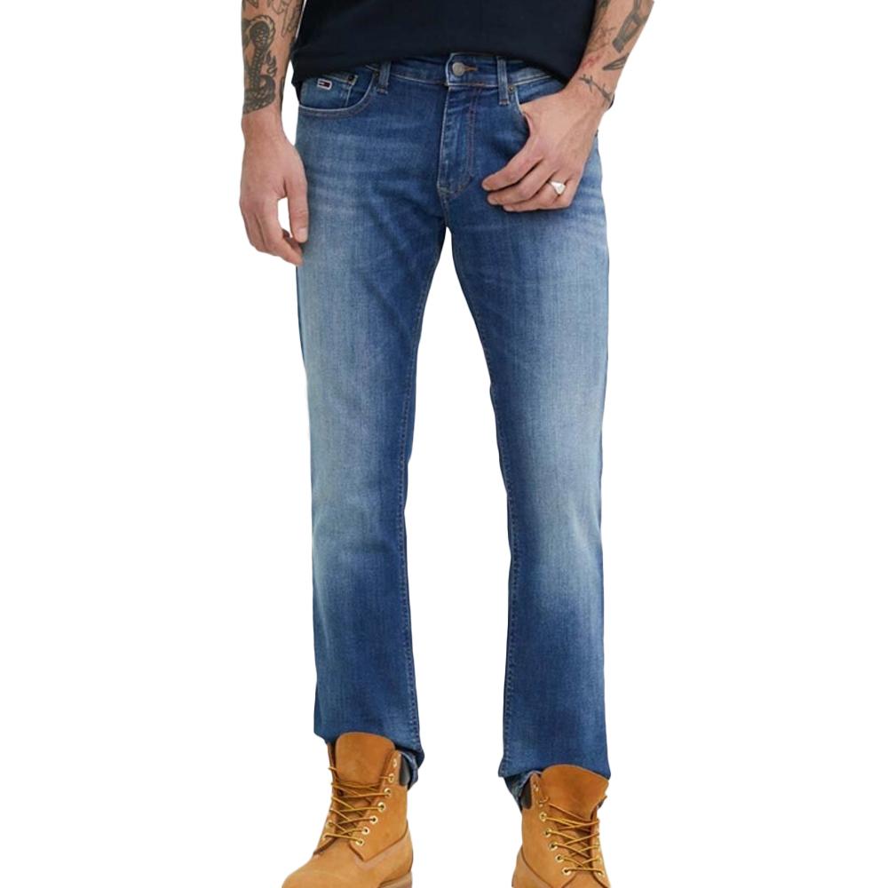 Jean Slim Bleu Moyen Homme Tommy Hilfiger Scanton pas cher