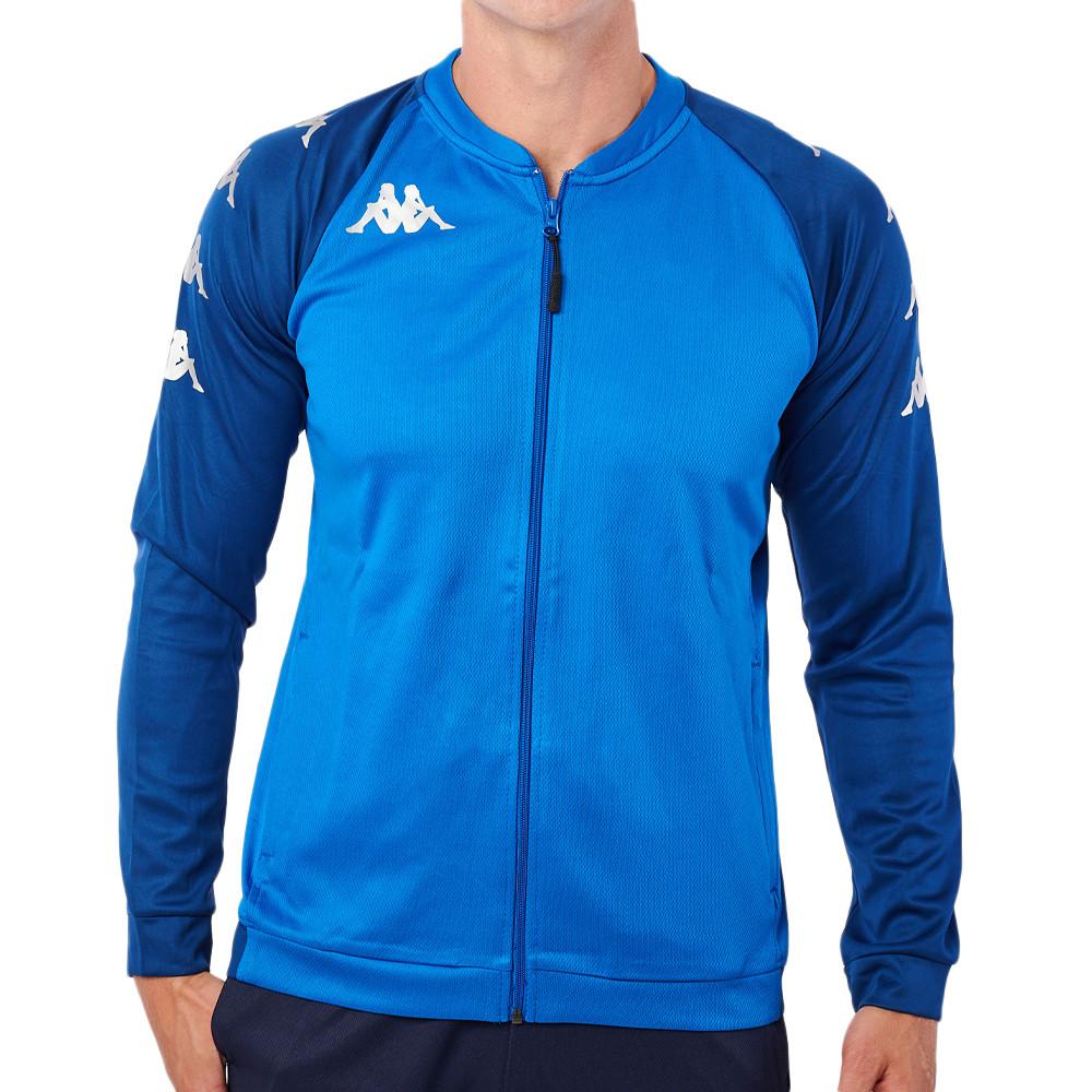 Veste Bleu/Bleu Foncé Homme Kappa Soccer Verone pas cher