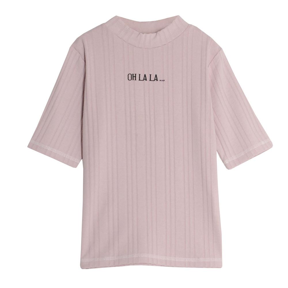 T-shirt Rose Fille Teddy Smith Tarana pas cher