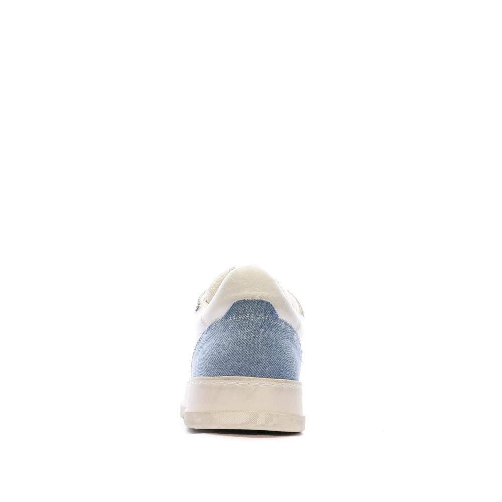 Baskets Blanche/Bleu Homme Replay Bring Reload vue 3