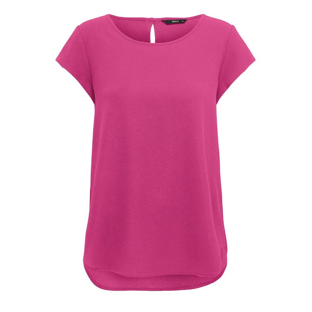 Blouse Fuchsia Femme Only Nova pas cher