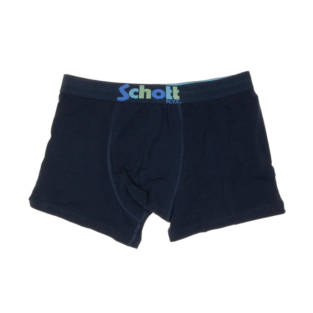 Boxer Marine Homme Schott John pas cher