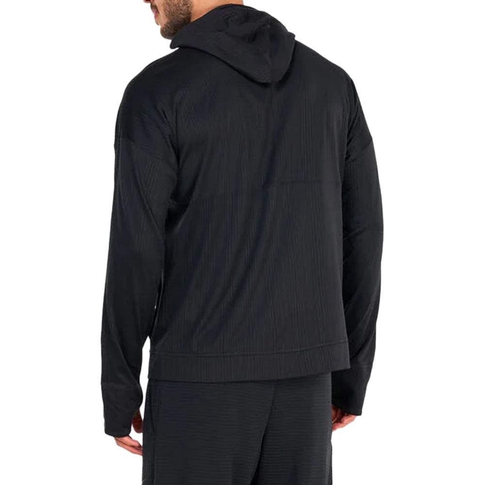 Sweat Zippe Capuche Noir Homme Nike FB7778 vue 2