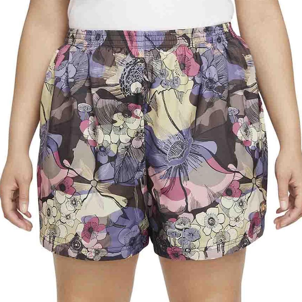 Short à Fleurs Femme Nike Aop Hr pas cher