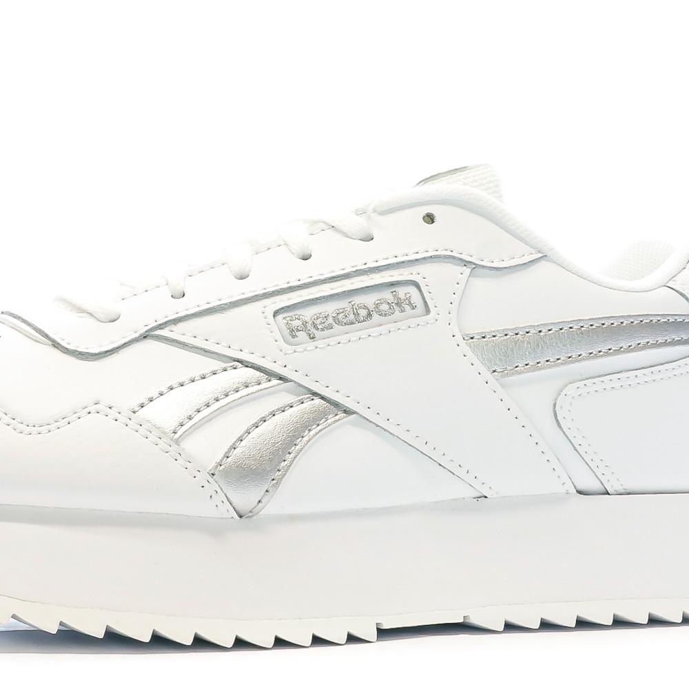 Baskets Blanches Femme Reebok Glide Ripple Double vue 7