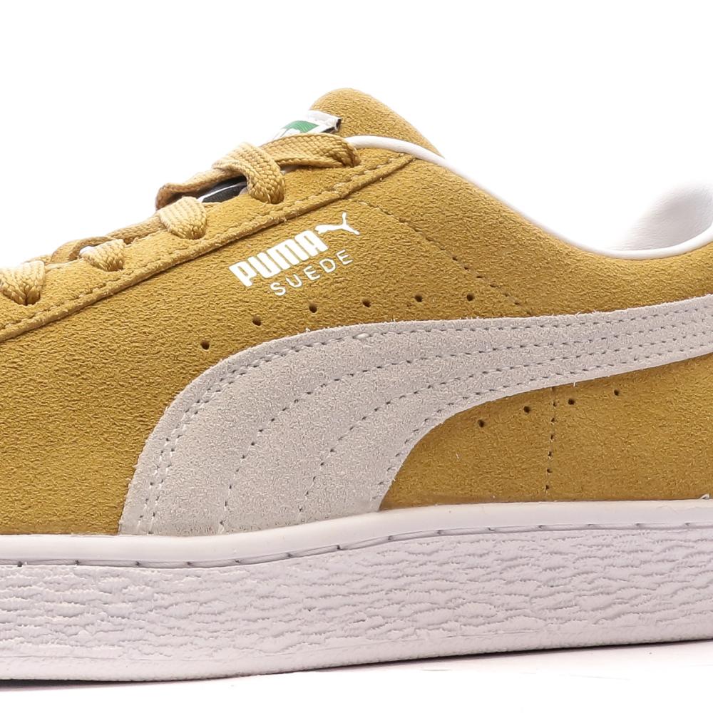 Baskets Jaune Mixte Puma Suede Classic XXL vue 7