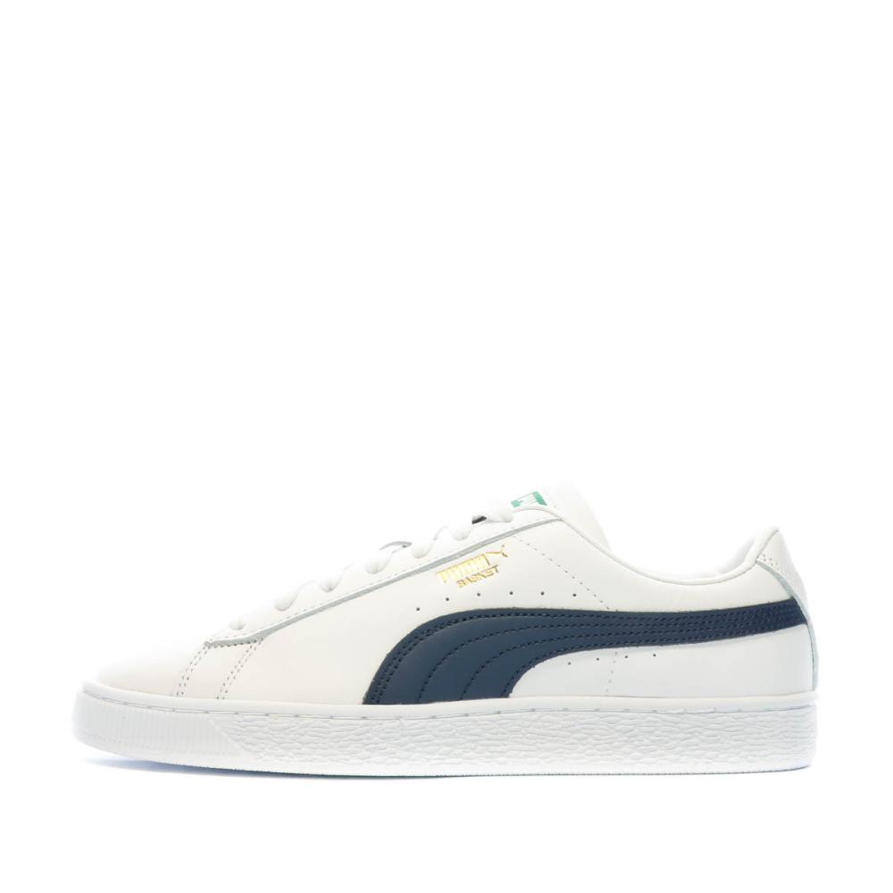 Baskets Blanc Homme Puma Classic Xxi pas cher