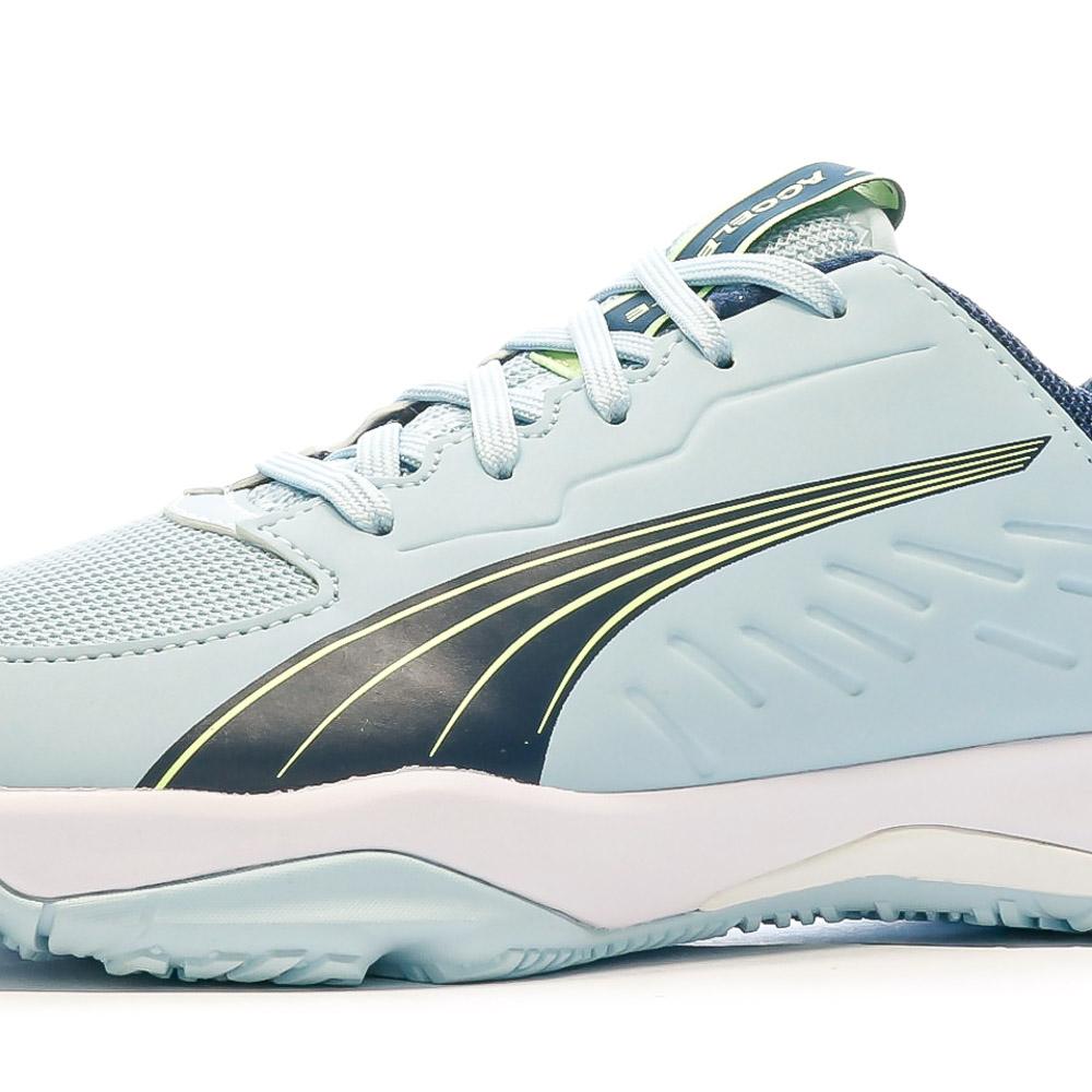 Chaussures de Handball Bleu Garçon Puma Accelerate vue 7