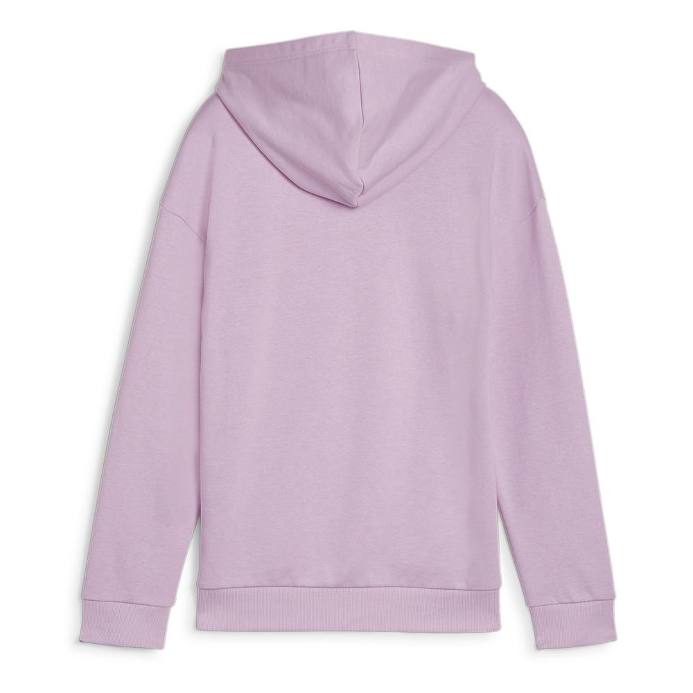 Sweat Mauve Fille Puma Script vue 2