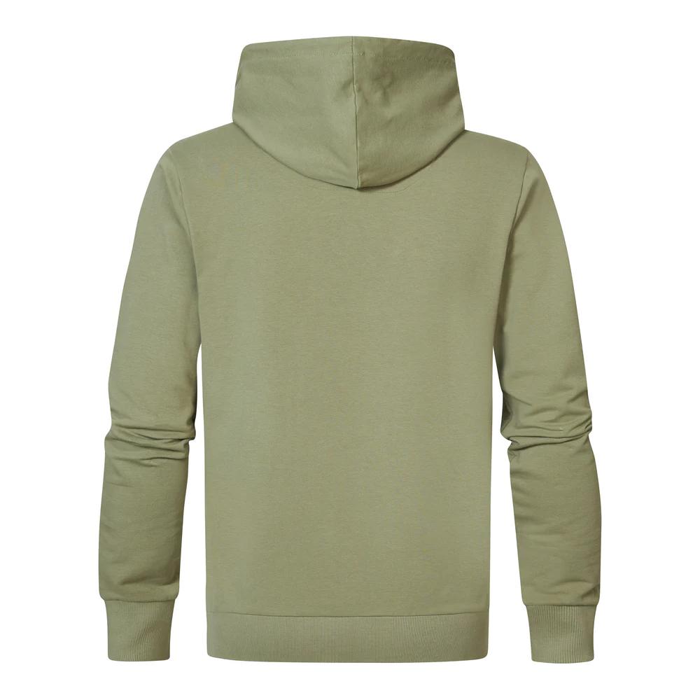 Sweat à Capuche Kaki Homme Petrol Industries Hooded vue 2