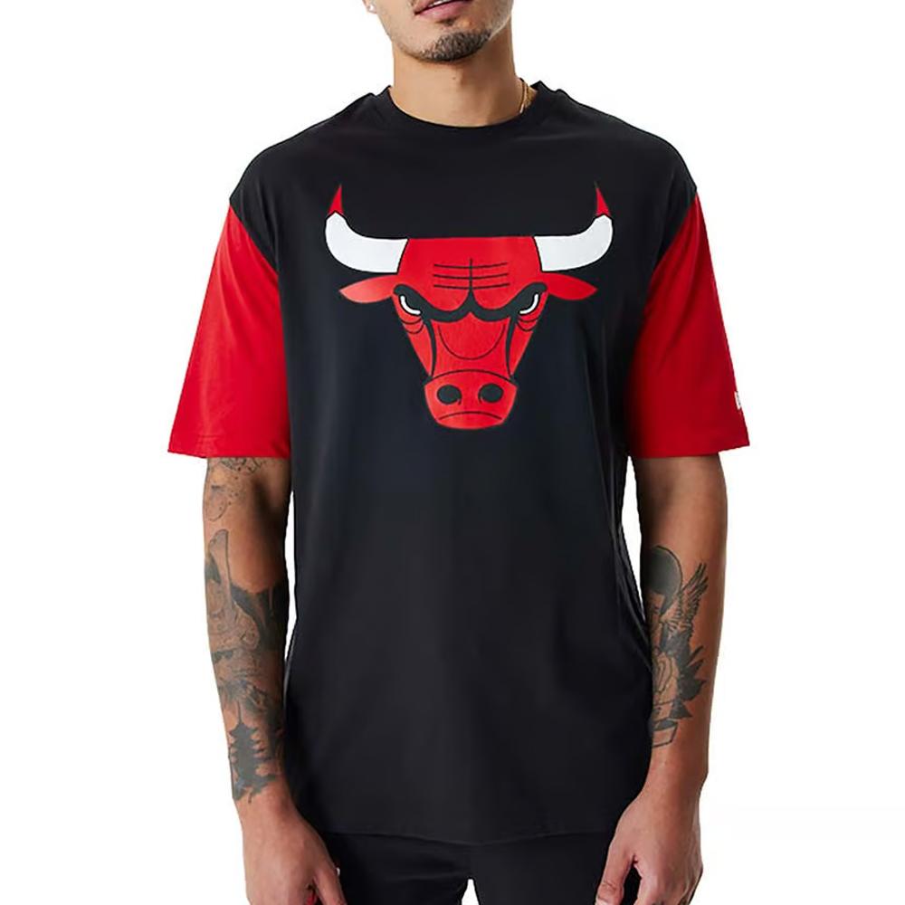 T-shirt Noir/Rouge Homme New Era Chibul pas cher