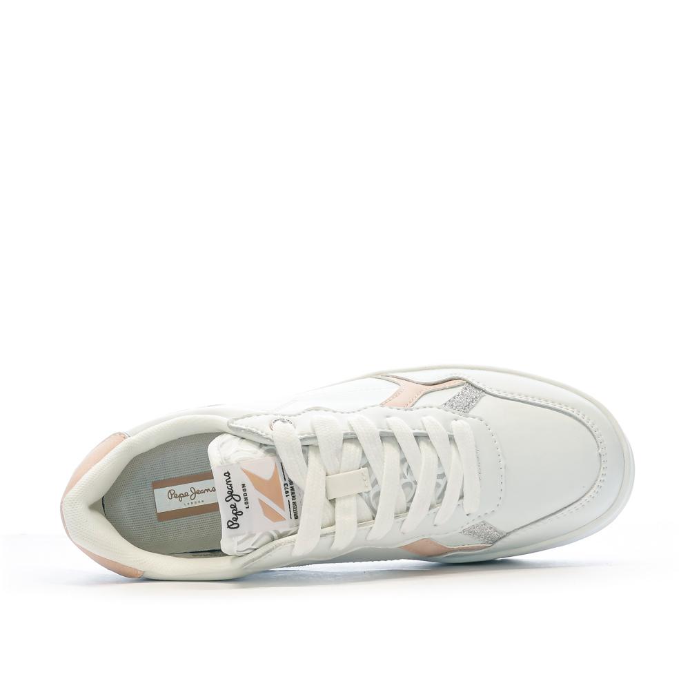 Baskets Rose Femme Pepe jeans Kore Glin vue 4