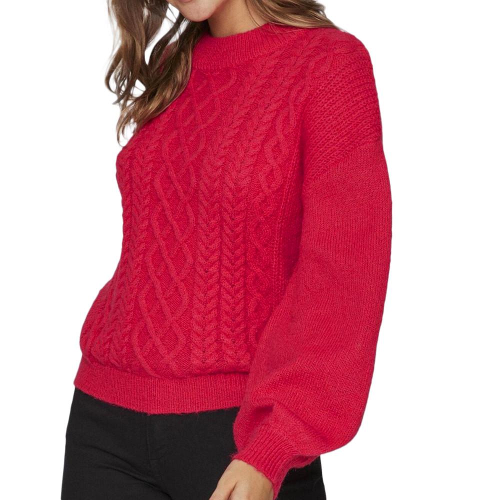 Pull Rose Femme Vila Vichinti pas cher