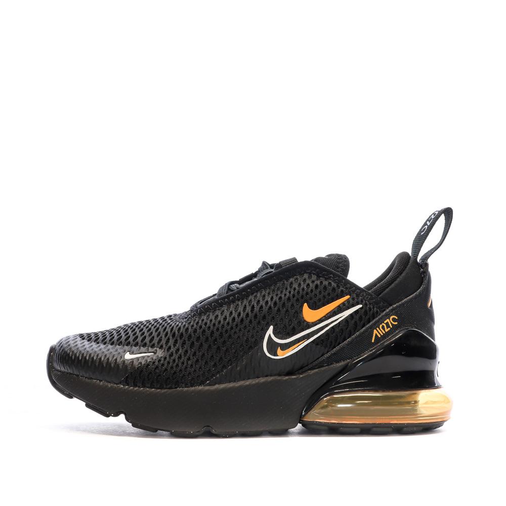 Baskets Noir Garcon Nike Air Max 270