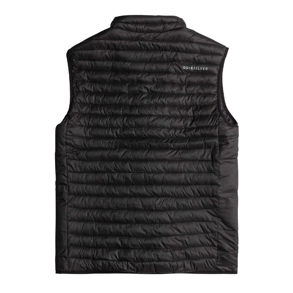 Doudoune sans Manche Noire Homme Quiksilver Scalys leeveles vue 2