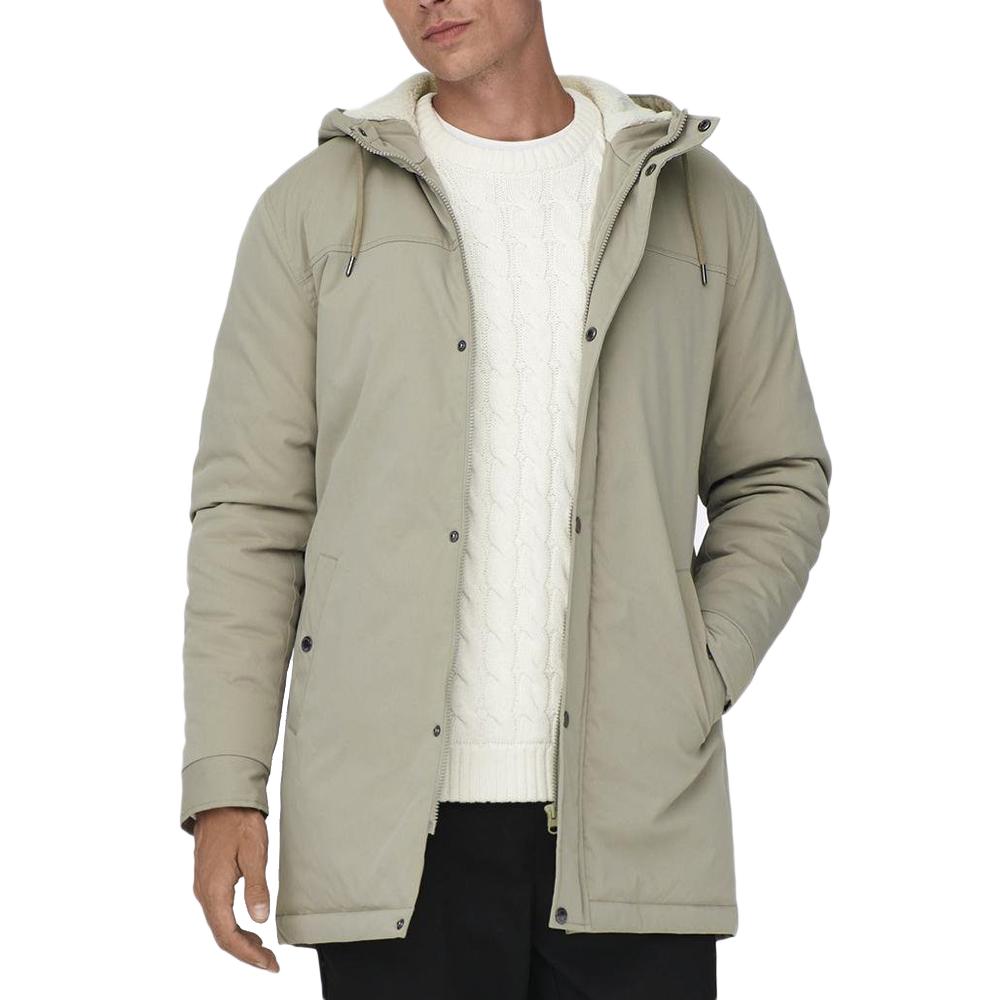 Blouson Marron Homme Only & Sons Alexander pas cher