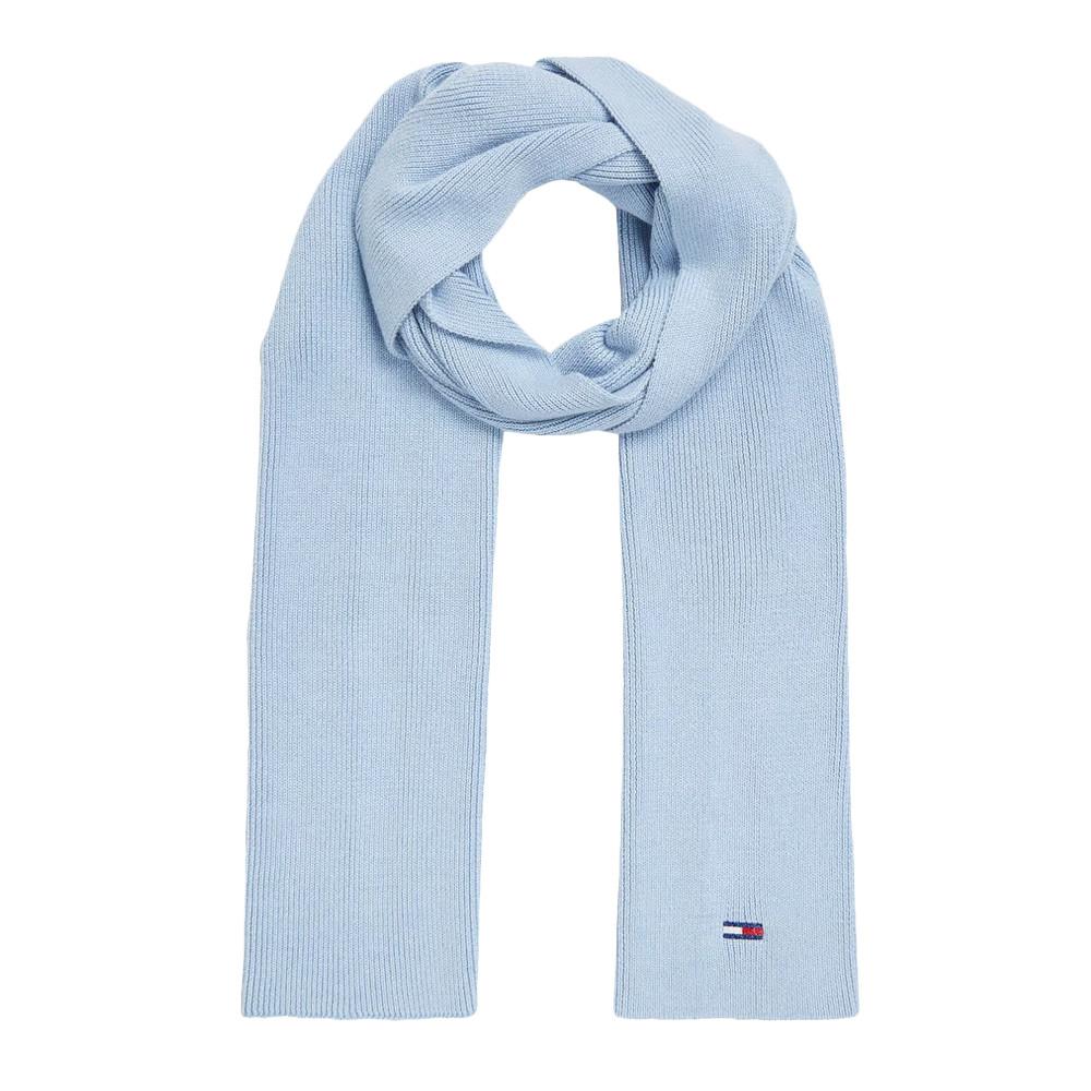 Echarpe Bleu Femme Tommy Hilfiger Flag Scarf pas cher