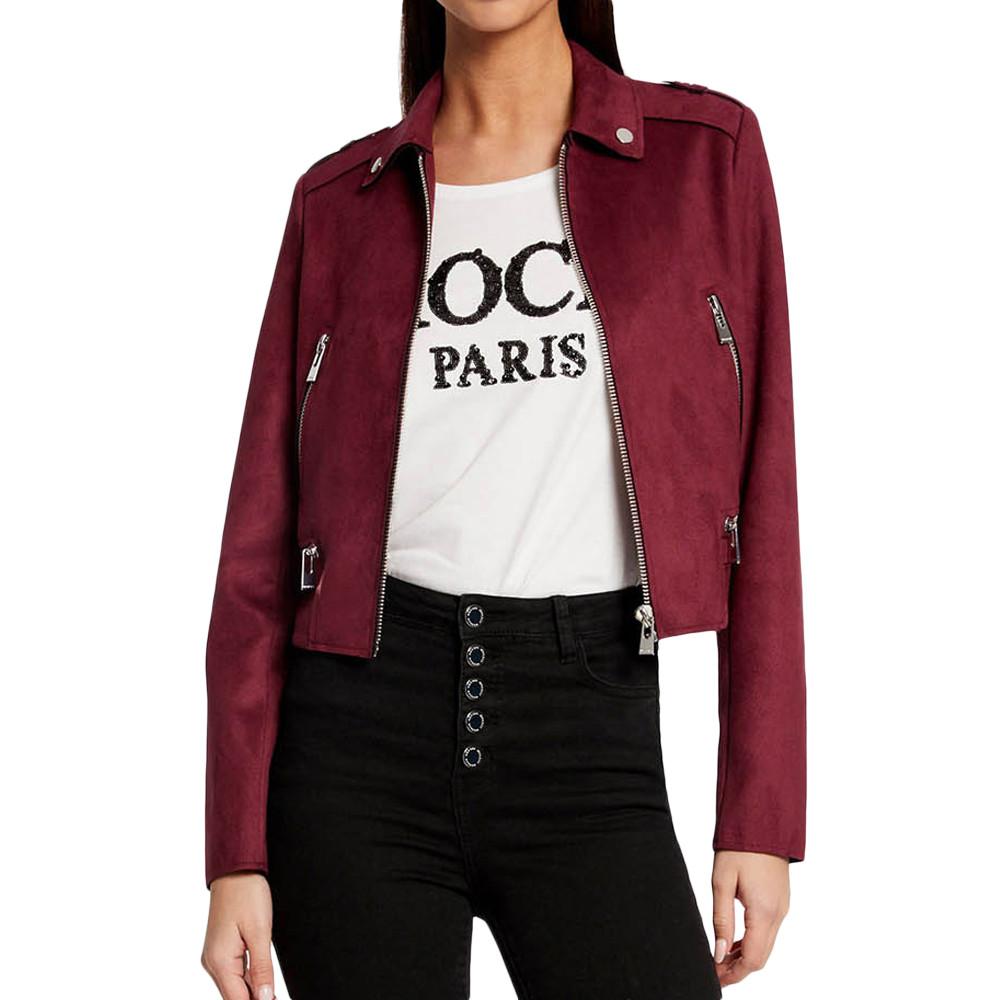 Veste Rouge Femme Morgan Gsud pas cher