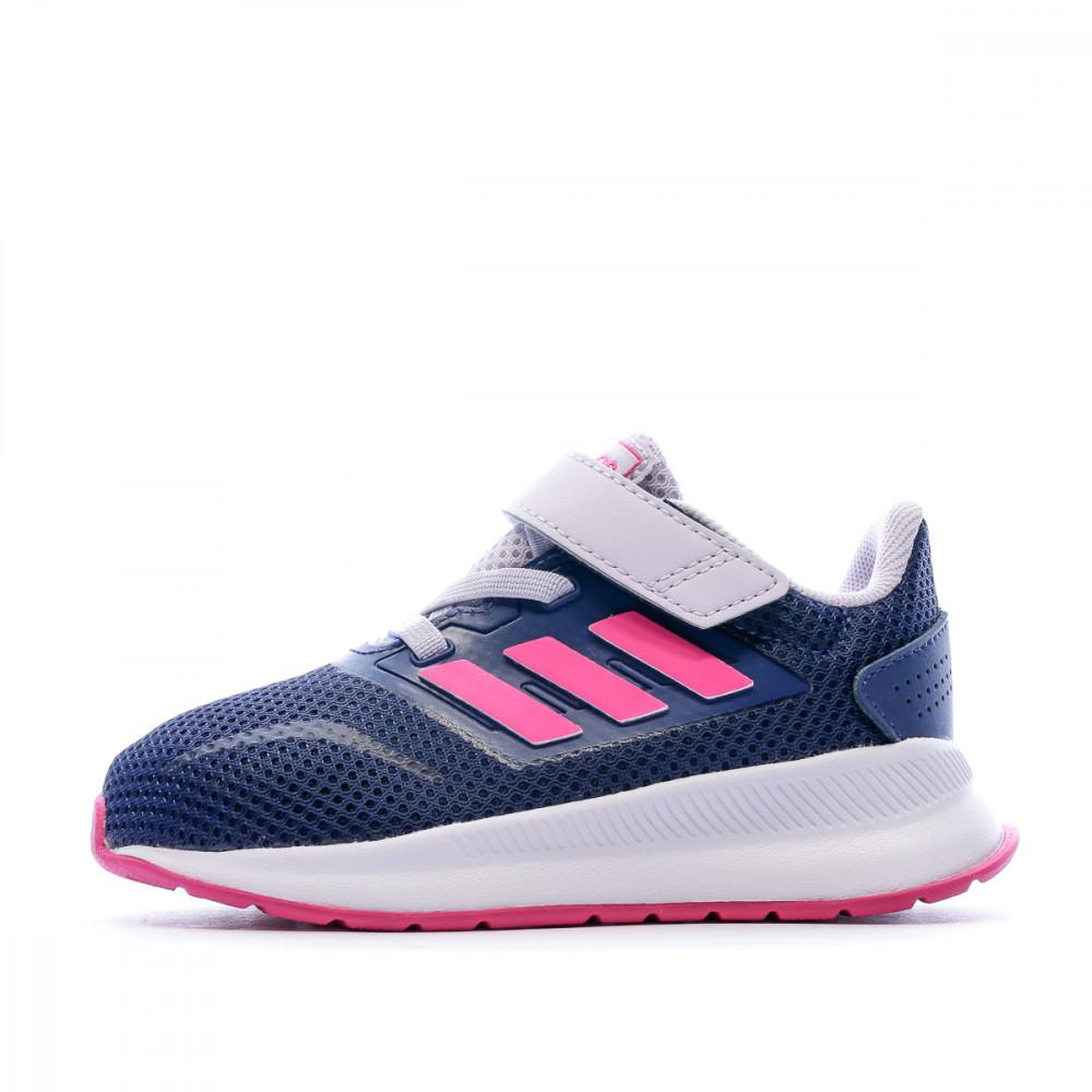 Baskets marine rose bebe Fille Adidas RUNFALCON Espace des marques