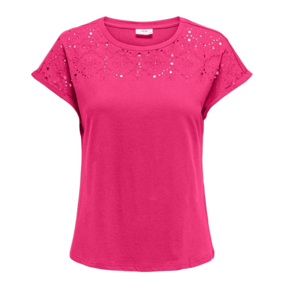 T-shirt Rose Femme JDY Viva Life pas cher